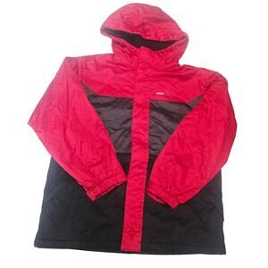 Swisstech Ski Snowboard Winter Coat Parka Jacket Orange Red Black Youth XL 14/16